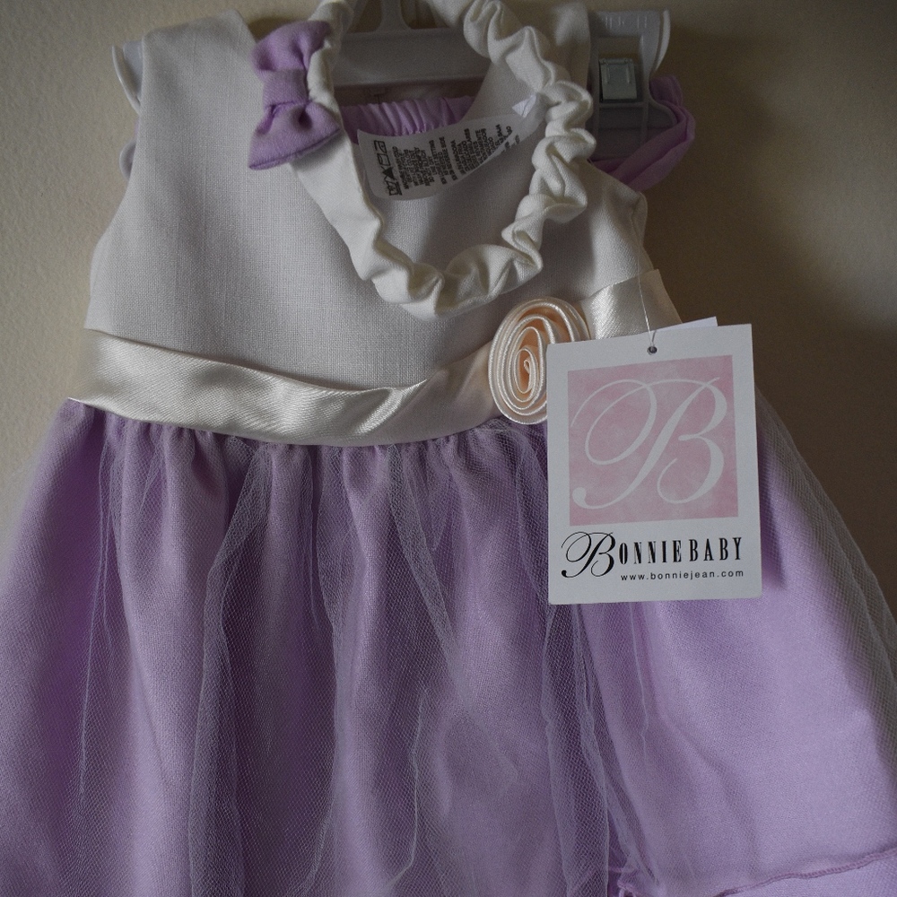baby girls dress & head band